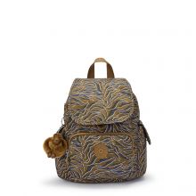 Kipling City Pack Mini Backpack Undersea Leaves