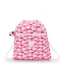 Kipling Supertaboo Gymtas Pink Palm