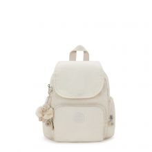 Kipling City Zip Mini Backpack Hideaway Beige