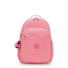 Kipling Seoul College Rugzak Coral Sea