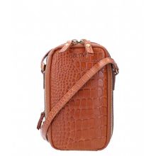 LouLou Essentiels 01MOBILEBAG Classy Croc Beige