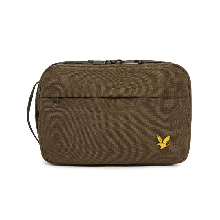 Lyle & Scott Large Washbag Olive