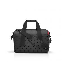 Reisenthel Allrounder M Reistas Glossy Dots Black