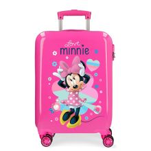 Disney Trolley 55 Cm 4 Wheels Minnie Mouse Love Pink