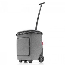 Bagageonline Reisenthel Carrycruiser Plus Boodschappen Trolley Frame Twist Silver aanbieding