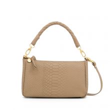MOSZ Coco S Crossbody Jungle Taupe Dull Light Gold