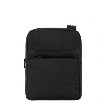Piquadro Wollem iPad Crossbody Bag Schoudertas Black