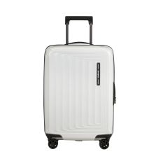 Samsonite Nuon Spinner 55 Exp Metallic White
