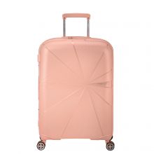 American Tourister Starvibe Spinner 67 Expandable Metallic Peach