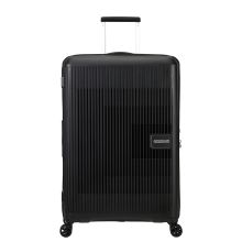 Bagageonline American Tourister Aerostep Spinner 77 Expandable Black aanbieding