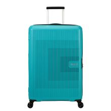 American Tourister Aerostep Spinner 77 Expandable Turquoise Tonic