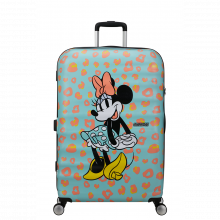 American Tourister Wavebreaker Disney Spinner 77 Minnie Pastel Dots