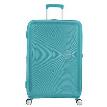 Bagageonline American Tourister Soundbox Spinner 77 Expandable Turquoise Tonic aanbieding