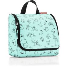 Reisenthel Toiletbag Kids Cats And Dogs Mint