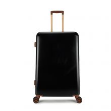 Decent Retro Koffer Groot 76 cm Black
