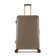 Decent Retro Koffer Groot 76 cm Taupe