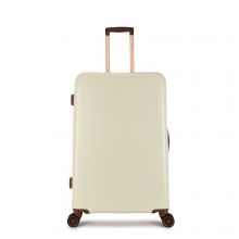 Decent Retro Koffer Groot 76 cm White