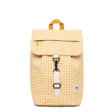Lefrik Scout Mini Backpack Printed Vichy Mustard