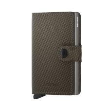 Secrid Mini Wallet Portemonnee Carbon Khaki