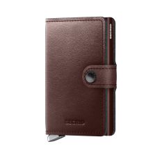 Secrid Premium Mini Wallet Portemonnee Dusk Dark Brown