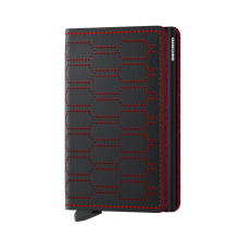 Secrid Slim Wallet Portemonnee Fuel Black-Red