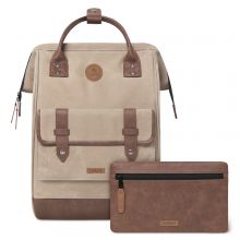 Cabaia Adventurer Waxed Cotton Large Rugzak Rabat