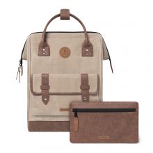 Cabaia Adventurer Waxed Cotton Medium Rugzak Rabat