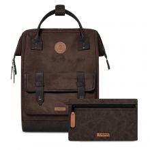 Cabaia Adventurer Medium Rugzak Waxed Cotton Soyo