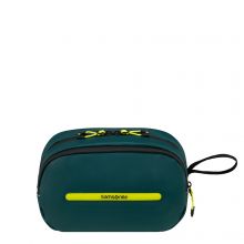 Samsonite Ecodiver Toilet Kit Dark Teal/Lime