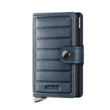 Secrid Premium Mini Wallet Portemonnee Emboss Lines Teal