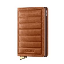 Secrid Premium Slim Wallet Portemonnee Emboss Lines Cognac