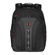 Wenger Legacy Laptop Backpack 16 Inch Black Grey