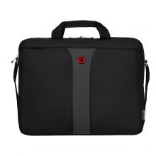 Wenger Lagacy Laptop Briefcase 17" Black / Grey