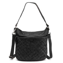 Biba Lewisburg Hobo Shoulder Bag Black