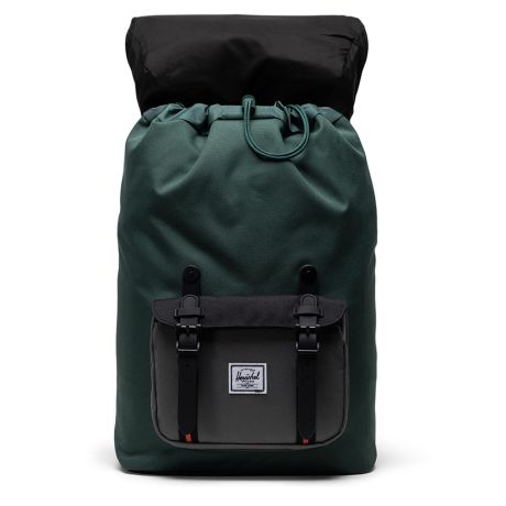 Herschel little america hot sale mid volume black