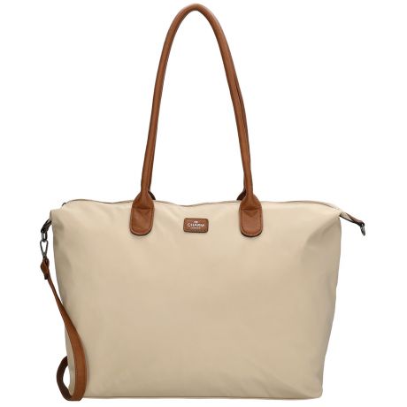 Charm London Buckingham Laptoptas 15 6 Zand
