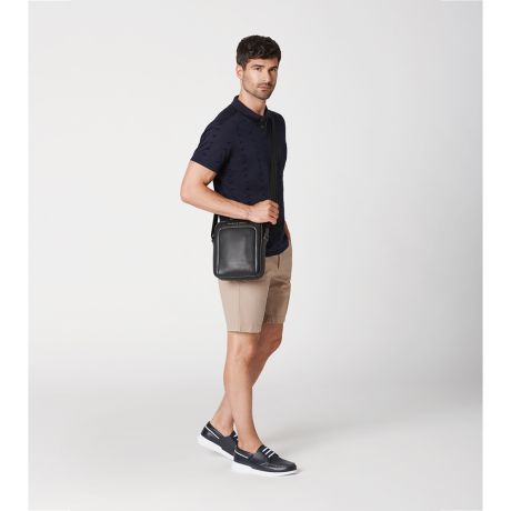 Porsche Design Roadster Leren Schoudertas XS Black