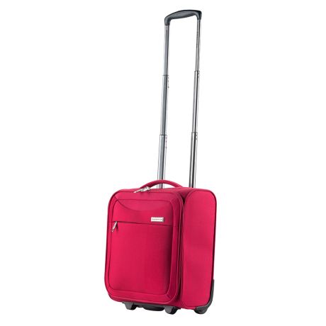 Depressie Thriller De slaapkamer schoonmaken CarryOn Air Handbagage Underseat Koffer 42 Red