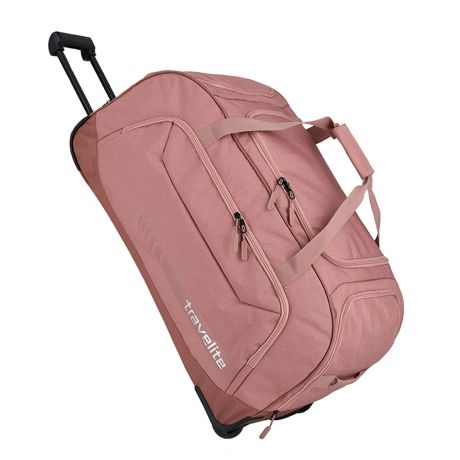 Prestatie Macadam Kikker Travelite Kick Off Wheeled Duffle Rose