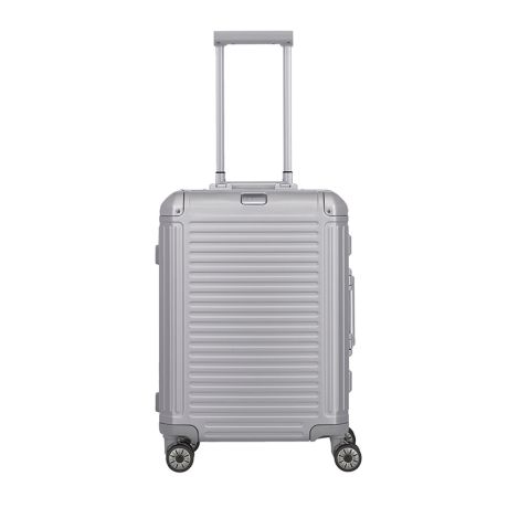 Travelite Next Aluminium 4 Wheel Trolley S Silver