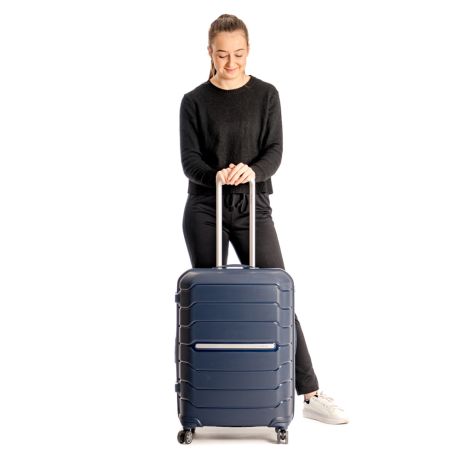 Scenario Kalmerend transmissie Samsonite Flux Spinner 68 Expandable Black