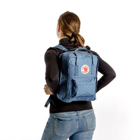 Fjällräven Kanken Rugzak Black - Rainbow Pattern