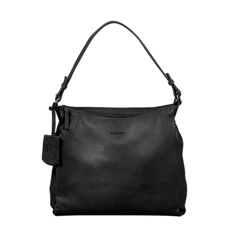 Black top hobo bag