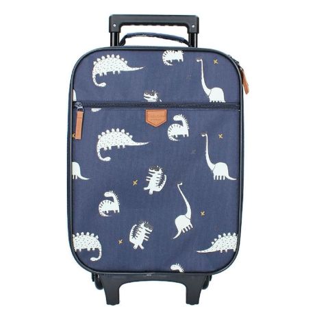 Schaken Ontspannend Gewoon Kidzroom Soft Trolley 2 Wheel Cuddle Navy