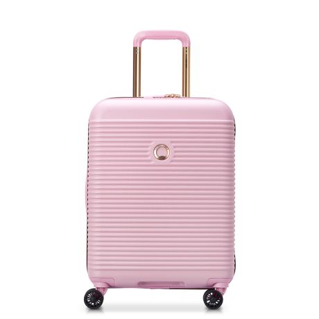 Aanwezigheid wacht Stoffig Delsey Freestyle 4 Wheel Handbagage Slim Trolley 55/40 cm Peony Pink