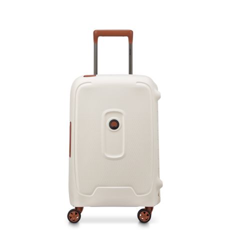 matras Verleden Ingenieurs Delsey Moncey 4 Wheel Cabin Trolley 55/35 cm Angora White