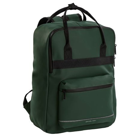 Daniel Ray Birmingham Waterproof Rugtas 15.6 Donkergroen