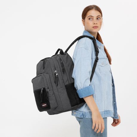 Eastpak pinnacle black new arrivals denim