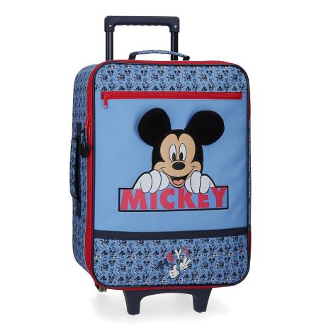 Makkelijk te lezen eerste radioactiviteit Disney Soft Trolley 50 Cm 2 Wheels Mickey Mouse Moods