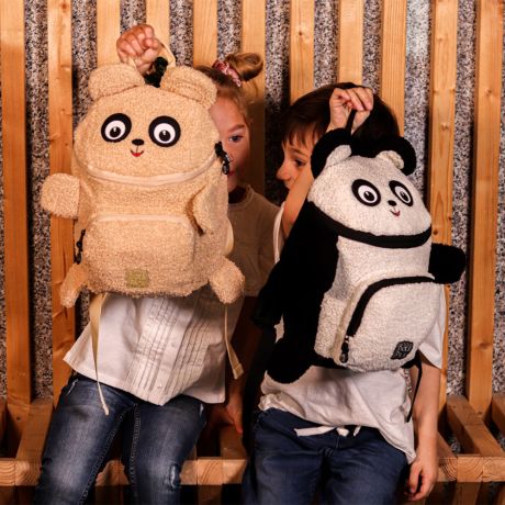 Pick Pack Rugzak Teddy Bear Shape Brown